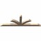 Ekena Millwork Richland Smooth Timber Gable Bracket, Douglas Fir, 108"W x 36"H x 5 1/2"D x 5 1/2"F, 8/12 Pitch GBW108X36X0606RIC00SDF - alternate 5